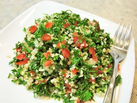 Видео: Салат ТАБУЛЕ. Сытный, Вкусный, Низкокалорийный. Salad TABOULE.