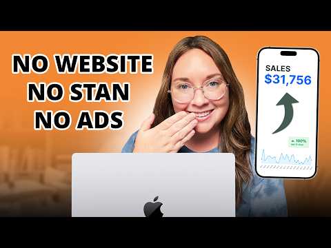 Видео: Я продаю онлайн за 31 756 долларов в месяц БЕЗ сайта! (Вот как)