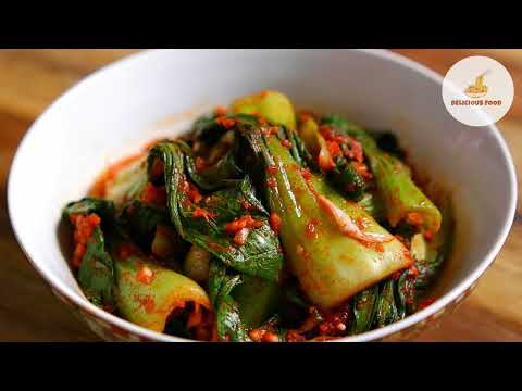 Видео: Лучший способ приготовить свежий кимчи бок чой :: вкусная еда