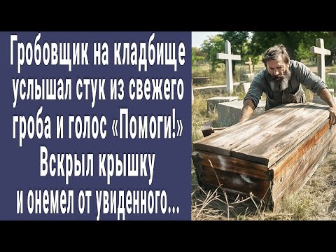 Видео: Гробовщик на кладбище услышал стук из гроба. Вскрыл крышку и онемел от увиденного...