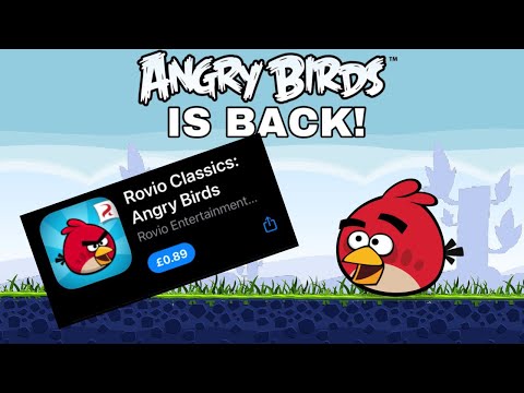 Видео: Ремейк Angry Birds уже вышел! Хороший ли он? (Rovio Classics: Angry Birds)