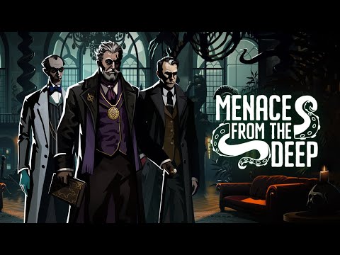 Видео: Атмосферный карточный рогалик - Menace from the Deep Demo