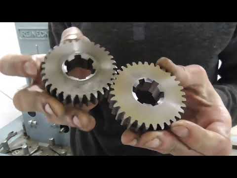 Видео: Шестерня в гитару. 11 ниток на дюйм для 1м61.