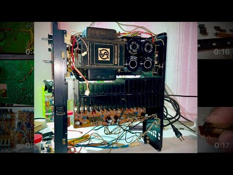 Видео: Sansui au-d907x decadе профилактика. Часть 2. Финал