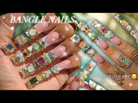 Видео: ❤️‍🔥 ВИРУСНЫЙ ТРЕНД НА БРАСЛЕТЫ ДЛЯ НОГТЕЙ ⚜️💎⏱️✨ КАК СДЕЛАТЬ 3D БРАСЛЕТЫ ✨ ПОШАГОВОЕ РУКОВОДСТВО...