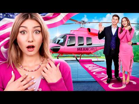 Видео: Меня Удочерил Президент! Новенькая Девушка vs Mean Girls в Школе