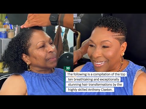 Видео: Десять захватывающих дух и невероятно ошеломляющих преображений волос от Энтони Клэкстона.😘#Hairm...