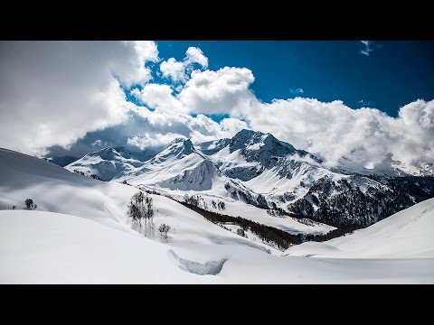 Видео: Горная Абхазия / Зима