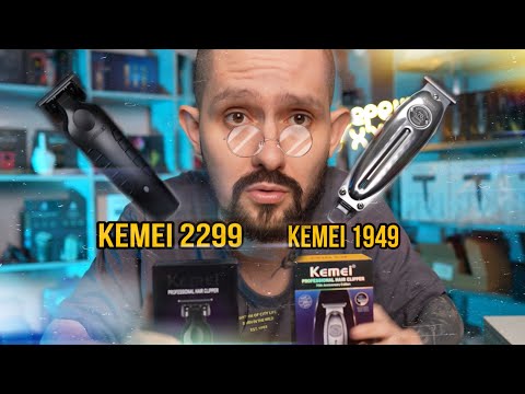 Видео: KEMEI ПРОТИВ ВСЕХ | ОБЗОР НА ТРИММЕРЫ KEMEI 2299 / 1949