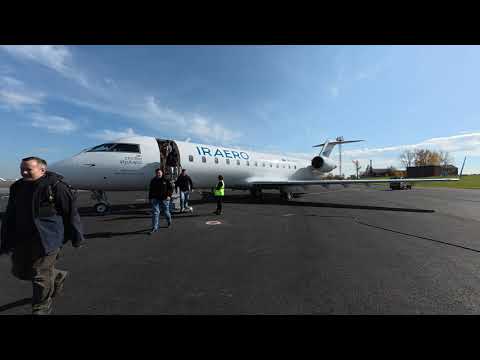 Видео: Полёт на самолете в Иркутск [4К]