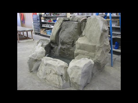 Видео: Создание каменных объектов с помощью формованных каменных панелей