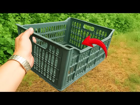 Видео: Миллионы людей не знают этот секрет😱!! Секретное использование пластиковых ящиков для фруктов.