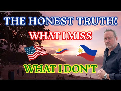Видео: Правда о переезде из США на Филиппины (по чему я скучаю и по чему не скучаю)