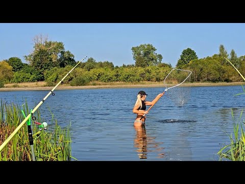 Видео: Впервые С ЖЕНОЙ на такой рыбалке...