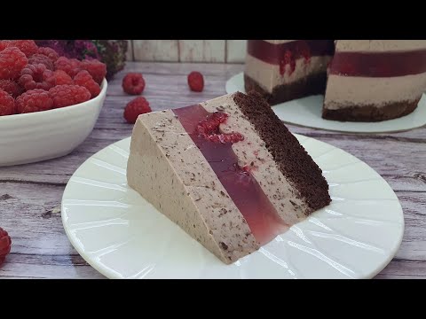 Видео: 83 КАЛОРИИ! Диетический Шоколадно - Малиновый ПП торт