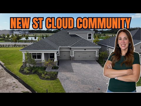 Видео: Новое строительство дома в Сент-Клауде, Флорида