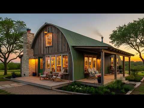 Видео: Почему все говорят о домах-хижинах Barndominium Quonset в этом году