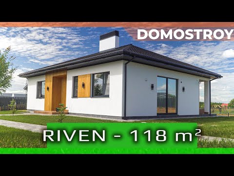 Видео: ⭐️ Обзор готового дома в современном стиле - Проект "RIVEN" 118 м² под ключ в Москве.