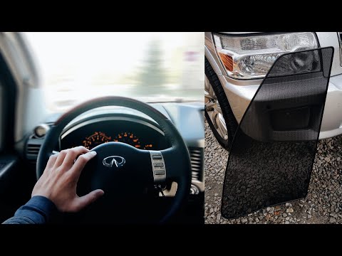 Видео: Установил шторки TROKOT вместо тонировки