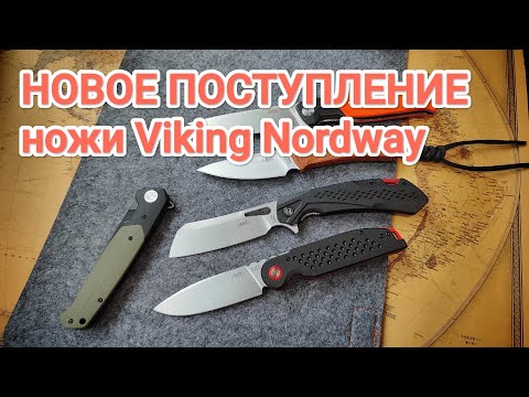 Видео: Обзор новинок. Ножи VIKING NORDWAY #НОЖ #обзор #vikingnordway 