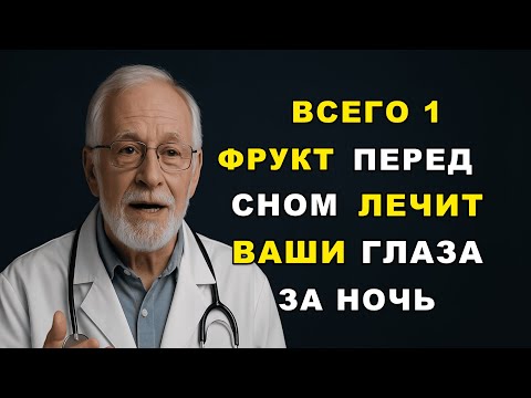 Видео: Ешьте это перед сном — и глаза начнут лечиться ночью! Совет врача с 34-летним стажем