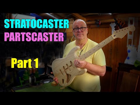 Видео: Stratocaster Partscaster, полная сборка, часть 1