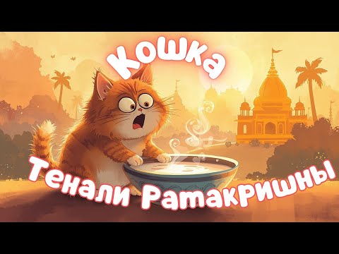 Видео: Детская сказка на ночь. Кошка Тенали Рамакришны. Индийская сказка.