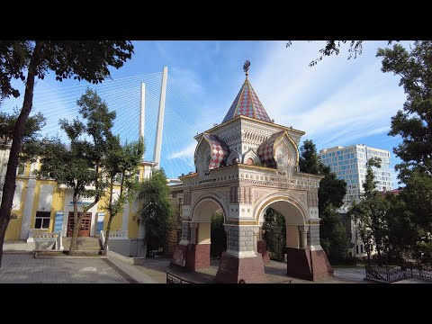 Видео: Владивосток прогулка по центру (18 августа 2022),