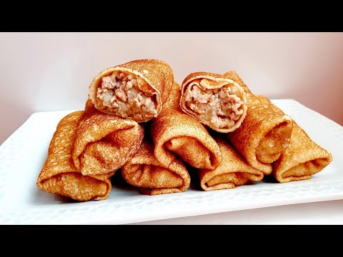 Видео: Блинчики фаршированные мясом и рисом. Как хранить фаршированные блины?