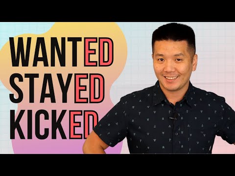 Видео: Как произносится окончание -ED в английском языке?