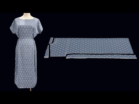 Видео: 🌴 Шьем платье миди на лето | кроить и шить легко для начинающих