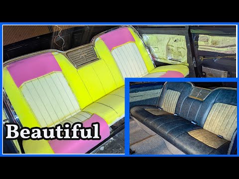Видео: Чехол для сиденья Ford Wagon Project Custom с нуля 8-10