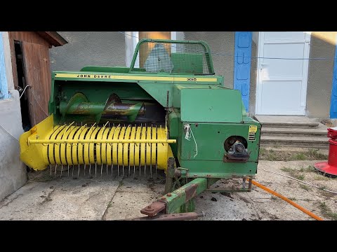 Видео: Преспідбирач ( тюкопрес) JOHN DEERE 330. Розповідь про покупку і взагалі...