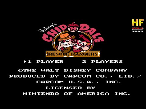 Видео: Chip and Dale: Rescue Rangers. NES [No Death Walkthrough / Прохождение без смертей] - Денди | Dendy