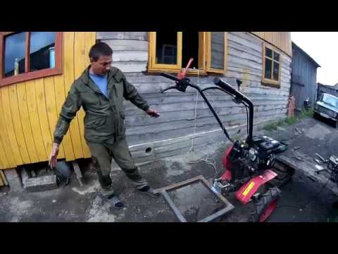 Видео: Самодельная картофелекопалка к мотоблоку "ОКА".Начало.