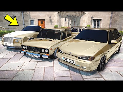 Видео: УГНАЛ КУЧУ ЗОЛОТЫХ ЧИТ ТАЧЕК И САМЫЙ ДЛИННЫЙ ЛИМУЗИН ЗА 180 СЕКУНД! БИТВА ВОРОВ ГТА 5!