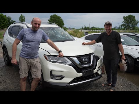 Видео: Nissan Rogue SL AWD из Америки. Распаковка [IAAI Copart]