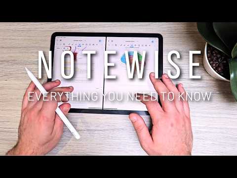 Видео: Лучшее приложение для ведения заметок для студентов? | Notewise на iPad