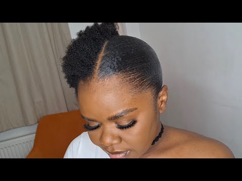 Видео: 4c волосы гладкие и распущенные😍 ИДЕАЛЬНЫЙ естественный конский хвост/пучок