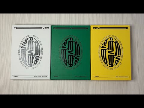 Видео: Распаковка альбома ATEEZ / Unboxing album ATEEZ ZERO : FEVER EPILOGUE (A, DIARY, Z ver.)