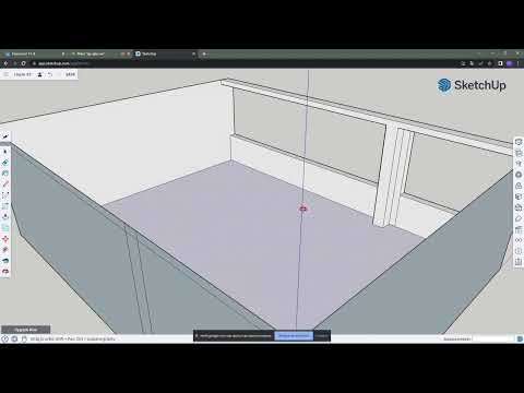 Видео: SketchUp Live 1. Починаємо моделювати кімнату.