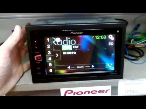 Видео: Мультимедийная магнитола Pioneer mvh-av290bt