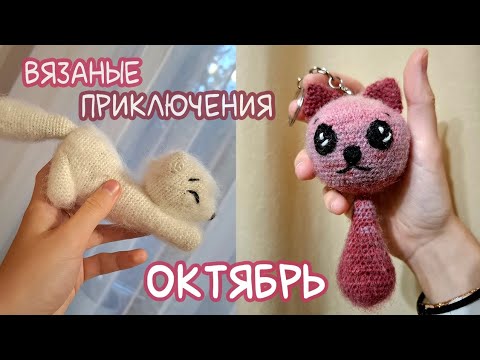 Видео: Вязаные приключения | Октябрь | Коты, роллы и выставка