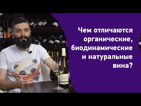 Видео: Органические, биодинамические и натуральные вина в чем разница?