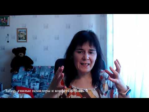 Видео: Забор, гнилые помидоры и КОНФЕТЫ часть 3