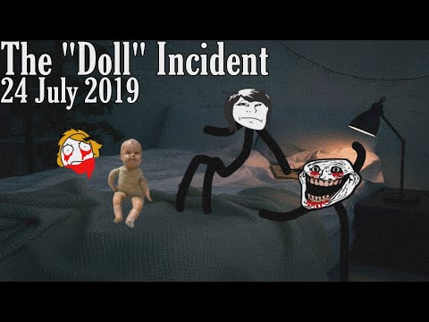 Видео: Тролль: инцидент с «куклой»