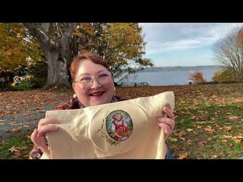 Видео: Вышивка 🧵  с 20 октября по 11 ноября