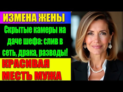 Видео: ИЗМЕНА ЖЕНЫ Любовник — начальник ФНС? Видео из бани похоронило их