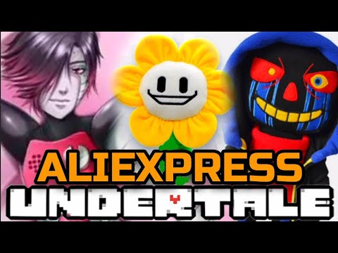 Видео: ОЧЕНЬ СТРАННЫЕ товары по UNDERTALE с ALIEXPRESS