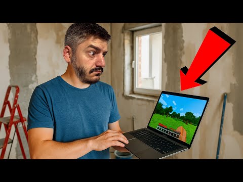Видео: Minecraft на MacbookAir в РАЗБИТ апартамент